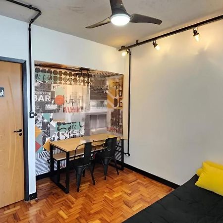 Apartamento Na Quadra Da Praia Santos  Dış mekan fotoğraf