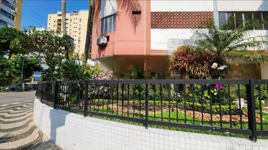 Apartamento Na Quadra Da Praia Santos  Dış mekan fotoğraf